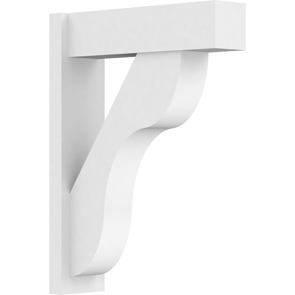 Ekena Millwork Carmel Architectural Grade PVC Outlooker with Block Ends, 7"W X 24"D X 32"H OUTP07X24X32CAR05 - main